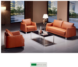 Orange Office Sofa H-5802