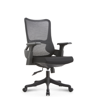 RUNZHI 134C-1 Black Office Chair