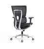 Ergonomic Swiveling Mid-back Black Chair LW180TC-1