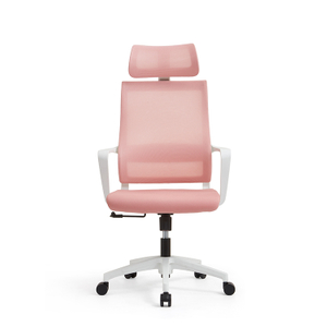 RUNZHI 2025 New Style106A Pink Color Mesh Chair