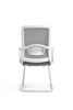 RUNZHI 2025 New Style 555D Grey Color Mid-back Swiveling Mesh Office Chair