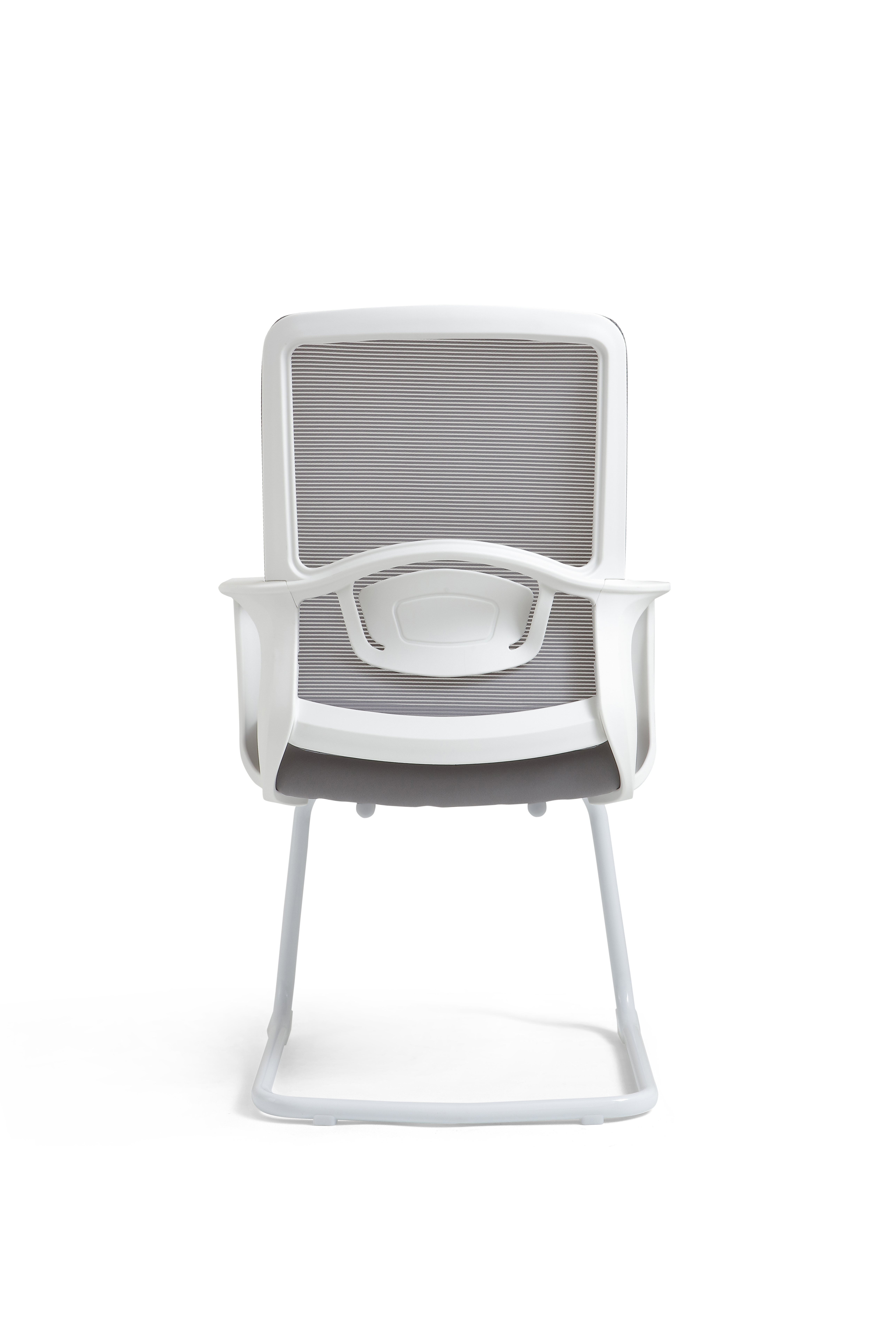 RUNZHI 2025 New Style 555D Grey Color Mid-back Swiveling Mesh Office Chair