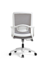 RUNZHI 2025 New Style 555C Grey Color Mid-back Swiveling Mesh Office Chair