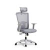 RUNZHI 2025 New Style 763A Grey Color Mid-back Swiveling Mesh Office Chair