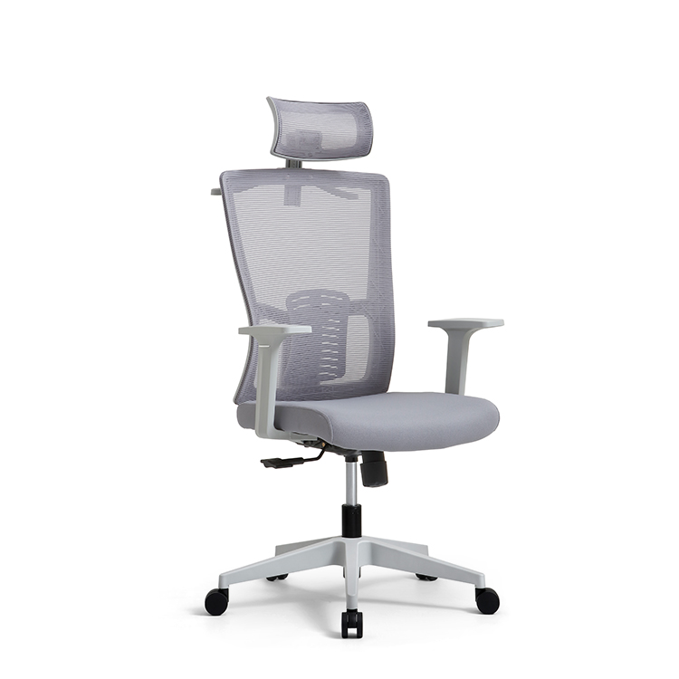 RUNZHI 2025 New Style 763A Grey Color Mid-back Swiveling Mesh Office Chair