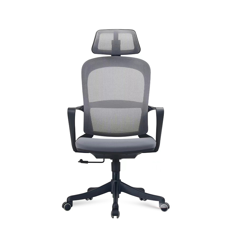RUNZHI 2025 New Style Grey 138A High-back Swiveling Mesh Office Chair