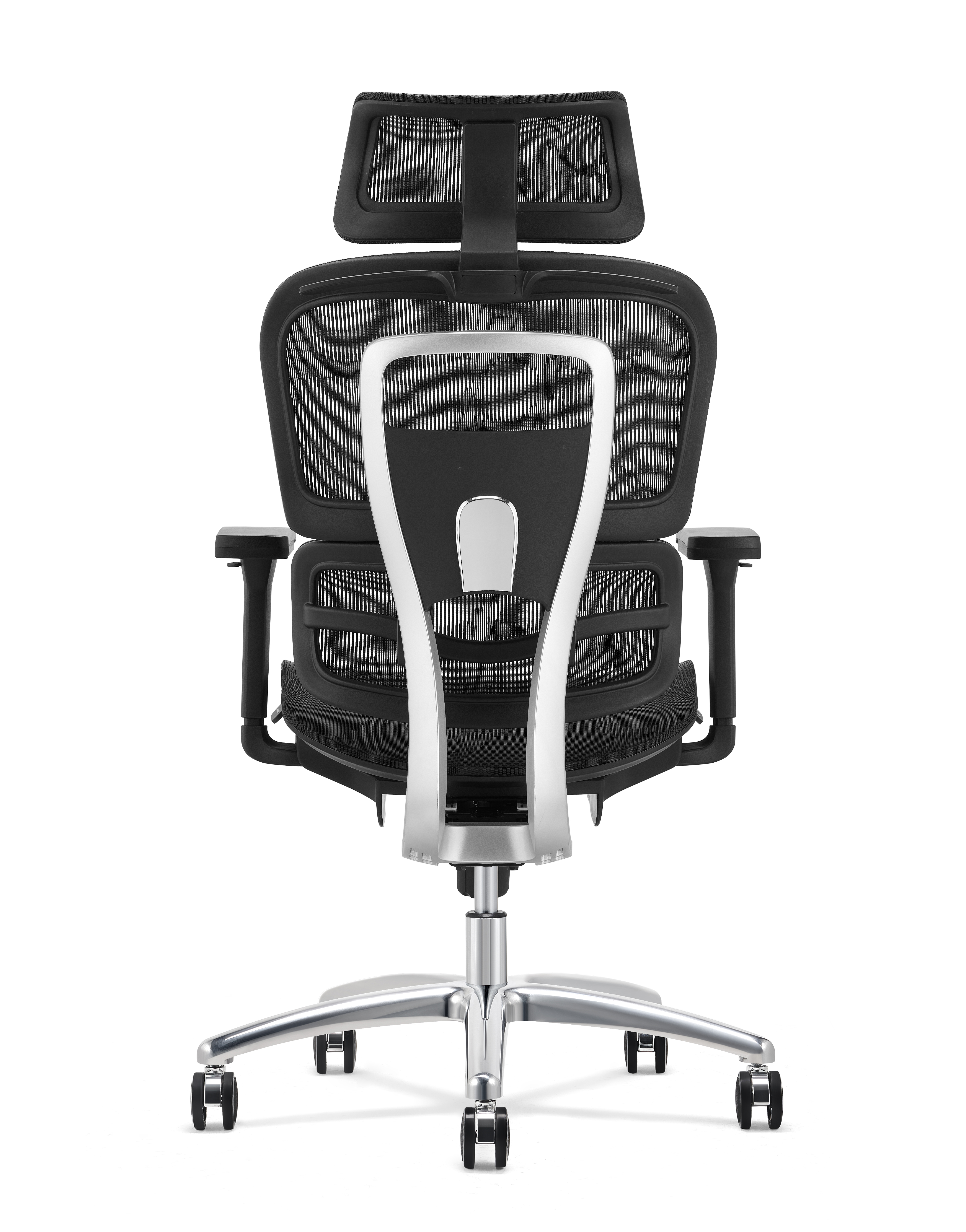 Ergonomic Swiveling High-back Black Chair M181A-1 for Office Meeting Room