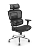Ergonomic Swiveling High-back Black Chair M181A-1 for Office Meeting Room