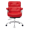 RUNZHI 585C Red Leather Chair & PU 