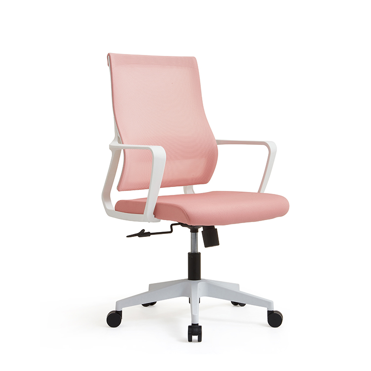 RUNZHI 2025 New Style106C Pink Color Mesh Chair