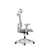 RUNZHI 2025 New Style 763A Grey Color Mid-back Swiveling Mesh Office Chair
