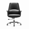 RUNZHI 2362C Mermaid Grey Leather Chair & PU 