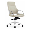 RUNZHI 2296C White Leather Chair & PU 