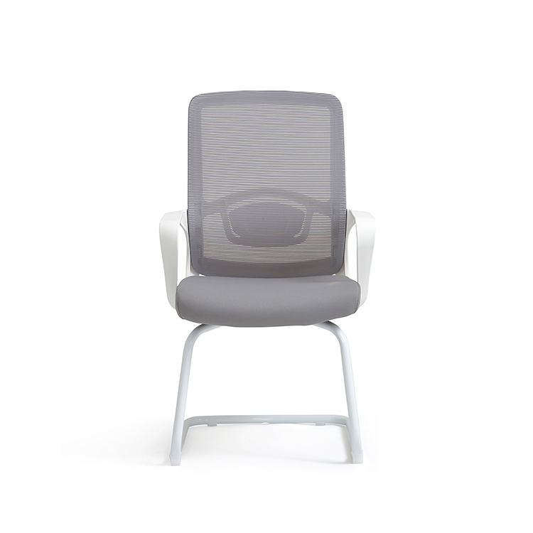 RUNZHI 2025 New Style 555D Grey Color Mid-back Swiveling Mesh Office Chair