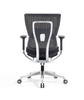 Ergonomic Swiveling Mid-back Black Chair LW180TC-1