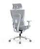 Ergonomic Swiveling High-back Grey Chair W180TA-1