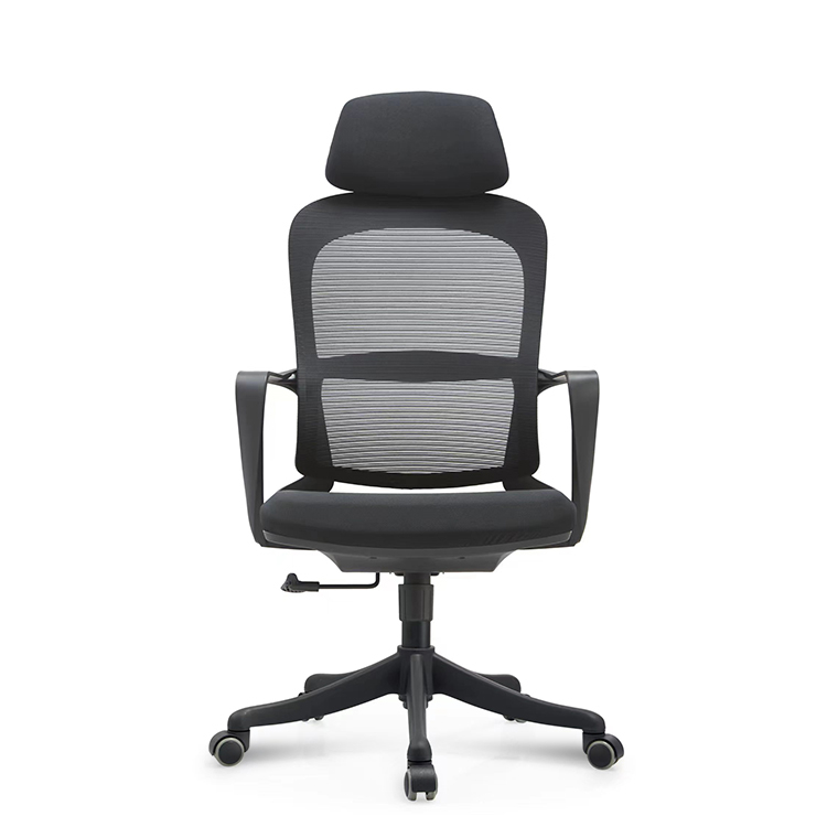 RUNZHI 2025 New Style Black 138A High-back Swiveling Mesh Office Chair