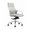 RUNZHI 2296C White Leather Chair & PU 