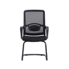 RUNZHI 2025 New Style 555D Black Color Mid-back Swiveling Mesh Office Chair