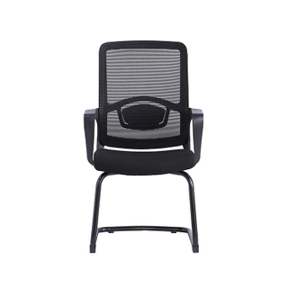 RUNZHI 2025 New Style 555D Black Color Mid-back Swiveling Mesh Office Chair