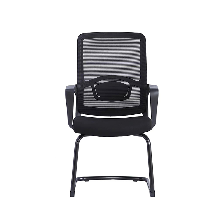 RUNZHI 2025 New Style 555D Black Color Mid-back Swiveling Mesh Office Chair