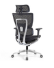Ergonomic Swiveling High-back Black Chair LW180TA-1