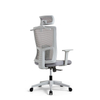 RUNZHI 2025 New Style 763A Grey Color Mid-back Swiveling Mesh Office Chair