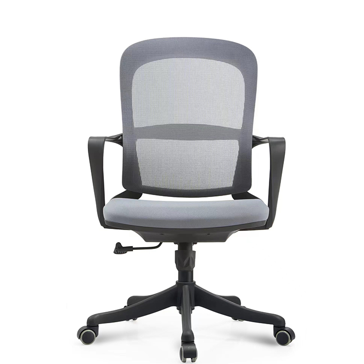 RUNZHI 2025 New Style Grey 138C High-back Swiveling Mesh Office Chair