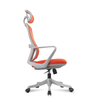RUNZHI 2025 New Style Orange 138A High-back Swiveling Mesh Office Chair