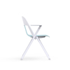 RUNZHI P523 Mint Green Fixed Arm Training Chair