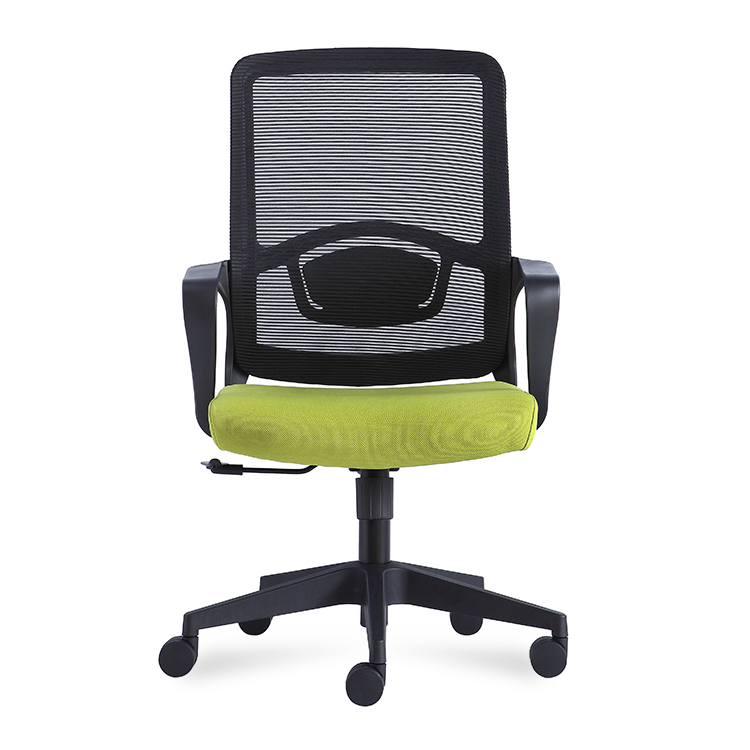 RUNZHI 2025 New Style 555C Green-b Color Mid-back Swiveling Mesh Office Chair