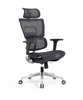 Ergonomic Swiveling High-back Black Chair LW180TA-1