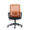 RUNZHI 2025 New Style 555C Orange Color Mid-back Mesh Chair