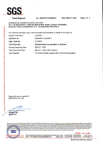 Test report 1 of PU round of Taipan