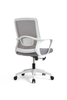 RUNZHI 2025 New Style 555C Grey Color Mid-back Swiveling Mesh Office Chair