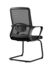 RUNZHI 2025 New Style 555D Black Color Mid-back Swiveling Mesh Office Chair