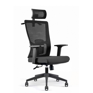 RUNZHI 2025 New Style 763A Black Color High-back Swiveling Mesh Office Chair