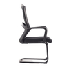 RUNZHI 775D Black Color Mid-back Swiveling Mesh Office Chair