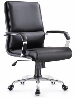 RUNZHI 2306C Leather Chair & PU 