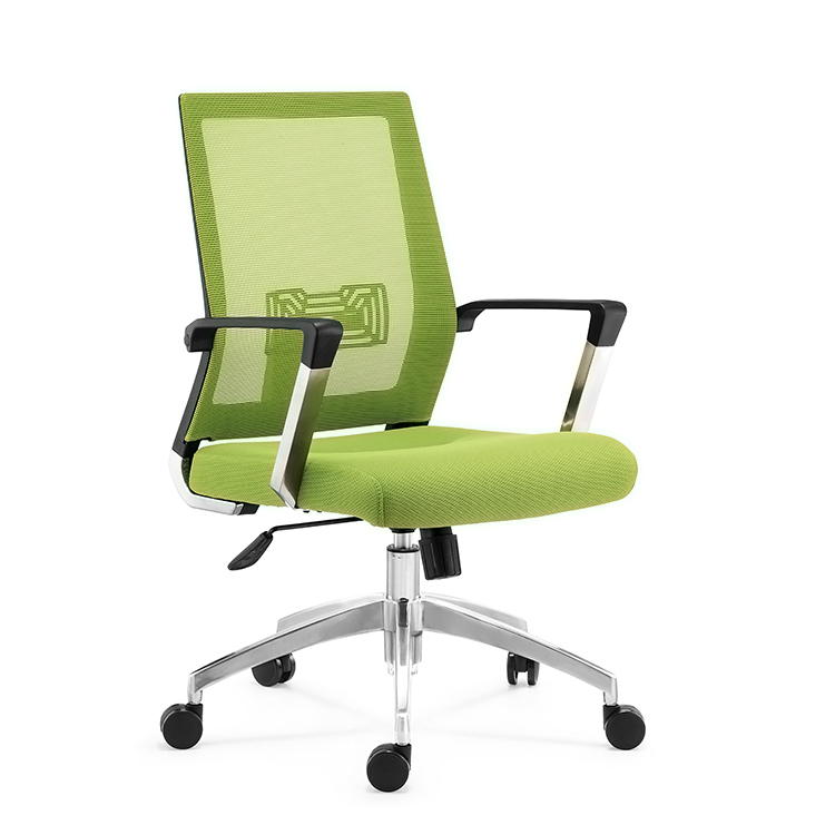 RUNZHI Fashionable Green Mesh Staff Chair 2226C