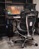 Ergonomic Swiveling High-back Black Chair LW181TA-1 Footrest ALfor Office Meeting Room