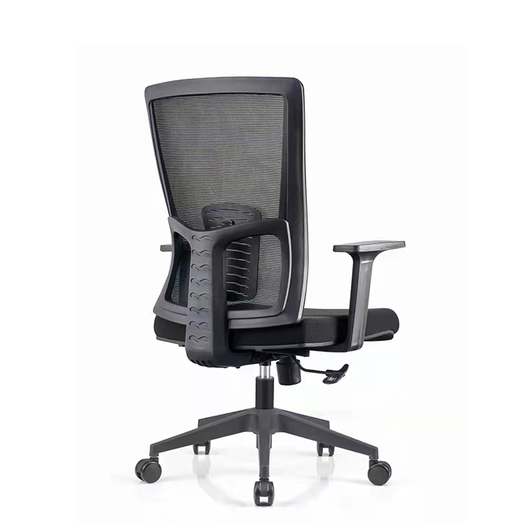 RUNZHI 2025 New Style 763C Black Color Mid-back Swiveling Mesh Office Chair