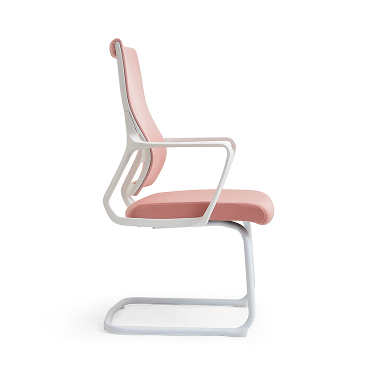 RUNZHI 2025 New Style106D Pink Color Mesh Chair