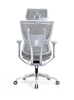 Ergonomic Swiveling High-back Grey Chair LW180TA-2