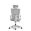 RUNZHI 2025 New Style 763A Grey Color Mid-back Swiveling Mesh Office Chair