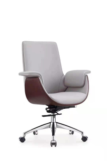 RUNZHI 2321C Leather Chair & PU Beige