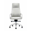RUNZHI 2296A White Leather Chair & PU 