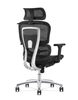 Ergonomic Swiveling High-back Black Chair M181A-1 for Office Meeting Room