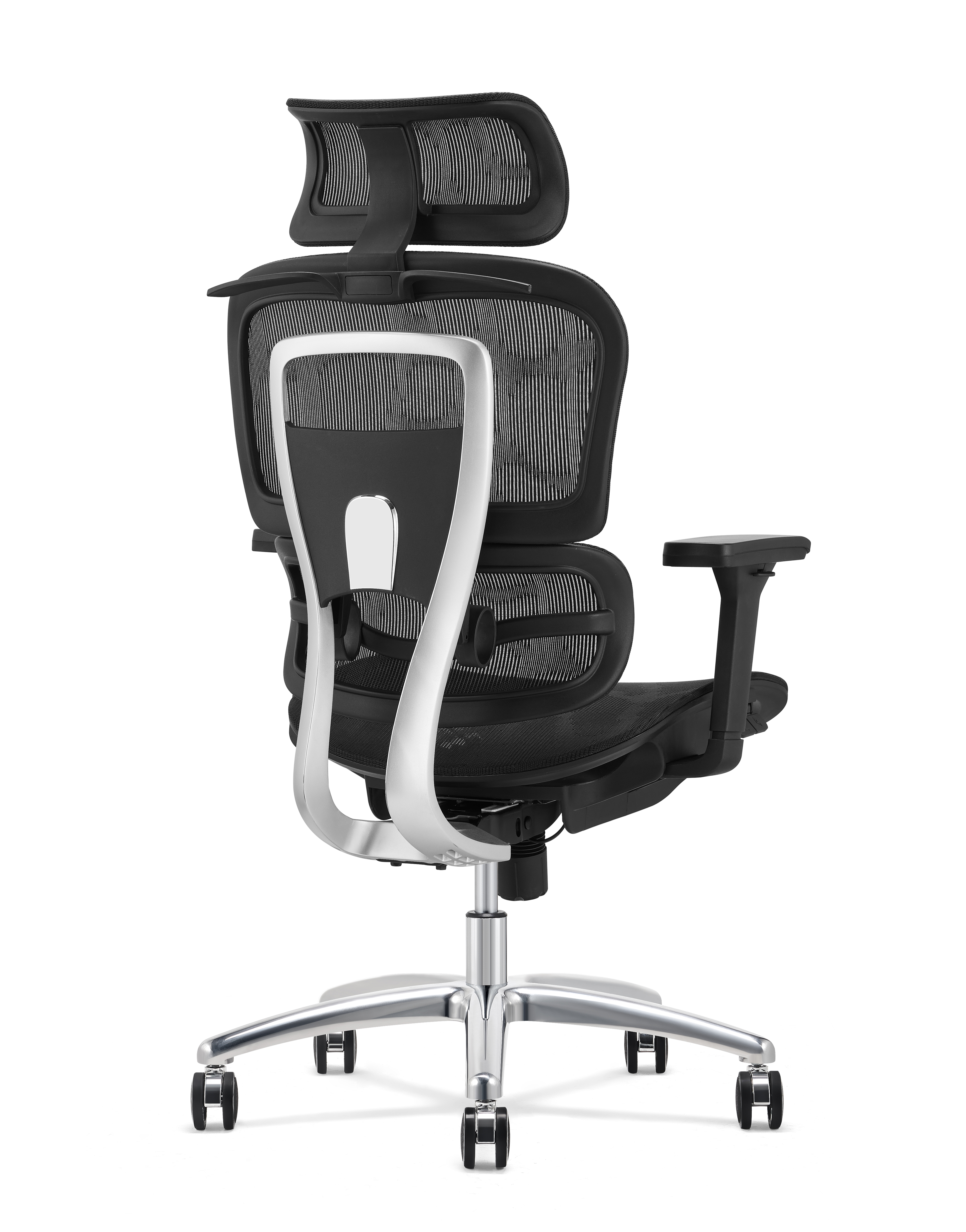 Ergonomic Swiveling High-back Black Chair M181A-1 for Office Meeting Room
