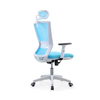 RUNZHI Blue Color Mesh Staff Chair 2230A